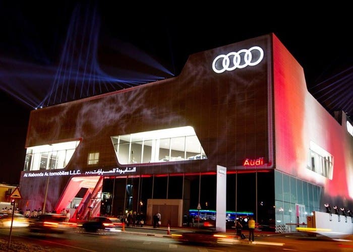 El mayor concesionario de Audi en Dubai