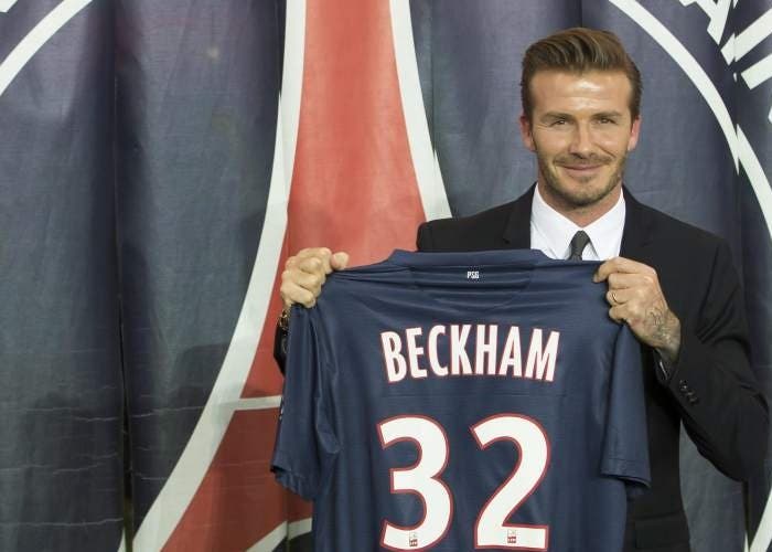 Llegada Beckham-PSG